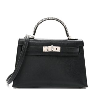 877d3fc094048855aa8c5669013874d7 Hermès Chevre Chamkila Lizard Mini Kelly Sellier Touch 20