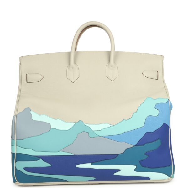 H-B-251031-1-PA-07 Hermès HAC Birkin 50 "Endless Road" Gris Perle Togo Palladium Hardware