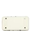H-B-260121-7-06 Custom Dalmatian Swarovski Crystal Hermès Birkin 25 in White Epsom Leather with Palladium Hardware
