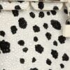 H-B-260121-7-07 Custom Dalmatian Swarovski Crystal Hermès Birkin 25 in White Epsom Leather with Palladium Hardware