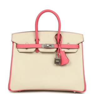 H-B-260205-1-RM-01_fcbbef41-7f17 Hermès Birkin 25 Craie, Rose Azalee Epsom Brushed Palladium Hardware