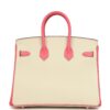 Hermès Birkin 25 Craie, Rose Azalee Epsom Brushed Palladium Hardware
