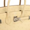 Hermès Birkin Shadow 25 Nata Swift Palladium Hardware