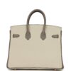 Hermès Birkin 25 Beton, Gris Asphalt Togo Rose Gold Hardware