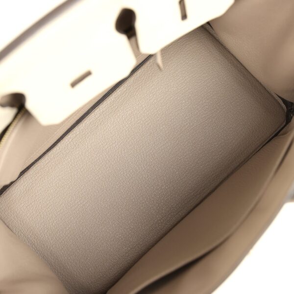 Hermès Birkin 25 Beton, Gris Asphalt Togo Rose Gold Hardware