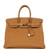Hermès Birkin 35 Naturel Sable Togo Gold Hardware
