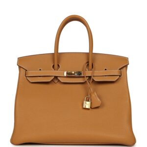 H-B-260430-6-01 Hermès Birkin 35 Naturel Sable Togo Gold Hardware