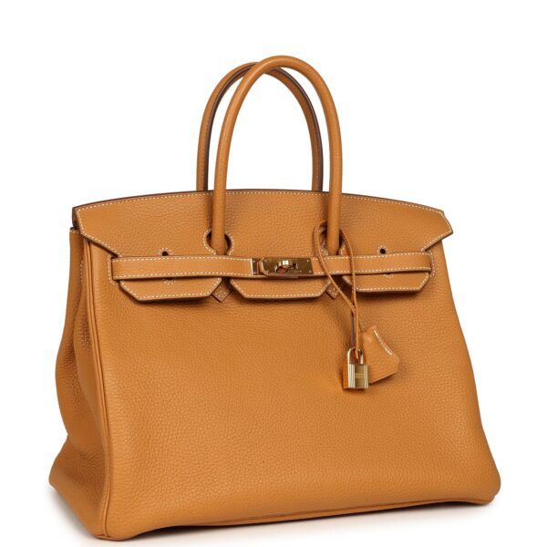 Hermès Birkin 35 Naturel Sable Togo Gold Hardware