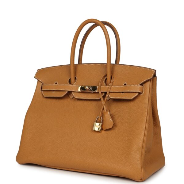 Hermès Birkin 35 Naturel Sable Togo Gold Hardware