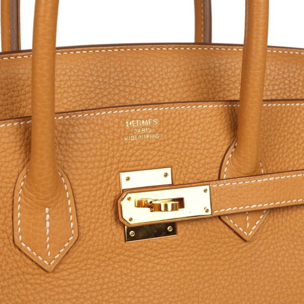 Hermès Birkin 35 Naturel Sable Togo Gold Hardware