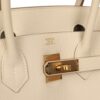 H-B-260505-1-08 Hermès Birkin 30 Craie Togo Rose Gold Hardware