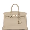 H-B-260508-5-01_eb34b24f-2c18-41 Vintage Hermès Birkin 35 Beige Rose Clemence Gold Hardware