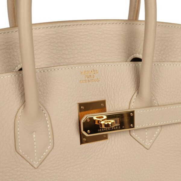 H-B-260508-5-08_94ba1515-721b-40 Vintage Hermès Birkin 35 Beige Rose Clemence Gold Hardware