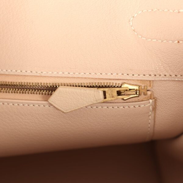 H-B-260508-5-10_187dc9bc-29d6-46 Vintage Hermès Birkin 35 Beige Rose Clemence Gold Hardware