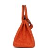 H-B-260512-2-CL-04 Hermès Birkin 25 Tangerine Ostrich Palladium Hardware