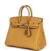 H-B-260602-1-03 Hermès Birkin 25 Paille Togo Palladium Hardware