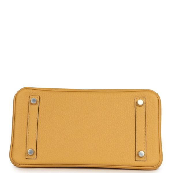 H-B-260602-1-06 Hermès Birkin 25 Paille Togo Palladium Hardware
