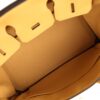 H-B-260602-1-09 Hermès Birkin 25 Paille Togo Palladium Hardware