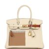 Hermès Colormatic Birkin 30 Nata, Lime, Chai, Cuivre and Bleu Brume Swift Gold Hardware