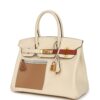 Hermès Colormatic Birkin 30 Nata, Lime, Chai, Cuivre and Bleu Brume Swift Gold Hardware