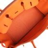 H-B-260613-1-09 Hermès Birkin 25 Orange Togo Gold Hardware