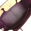 Hermès Special Order (HSS) Birkin 30 Poussiere, Amethyst Matte Alligator Palladium Hardware