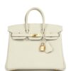 Hermès Birkin 25 Mushroom Togo Gold Hardware