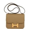 Hermès Constance 18 Poussiere Epsom Gold Hardware
