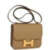 Hermès Constance 18 Poussiere Epsom Gold Hardware