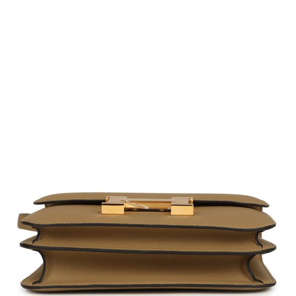 Hermès Constance 18 Poussiere Epsom Gold Hardware