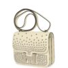 Hermès Constance 18 Clouté Cream Box Palladium Hardware