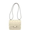 Hermès Constance 18 Clouté Cream Box Palladium Hardware