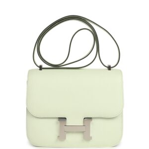 Hermès Constance 18 Vert Fizz Epsom Palladium Hardware