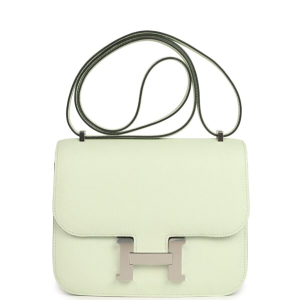 Hermès Constance 18 Vert Fizz Epsom Palladium Hardware