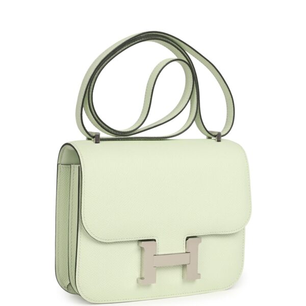 Hermès Constance 18 Vert Fizz Epsom Palladium Hardware