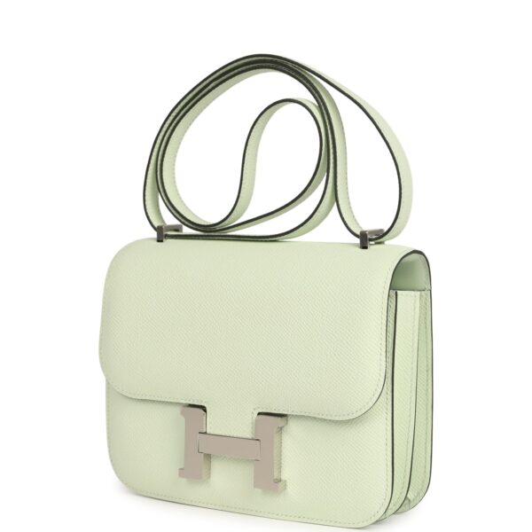 Hermès Constance 18 Vert Fizz Epsom Palladium Hardware