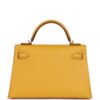 Hermès Kelly Sellier 20 Jaune Ambre Epsom Gold Hardware