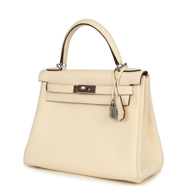 H-K-250903-2-LS-03 Hermès Kelly Retourne 28 Nata Clemence Palladium Hardware