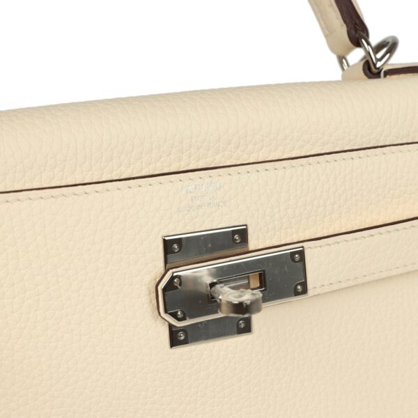 H-K-250903-2-LS-08 Hermès Kelly Retourne 28 Nata Clemence Palladium Hardware