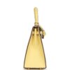 Hermès Kelly Sellier 25 Craie, Jaune Poussin Epsom Gold Hardware