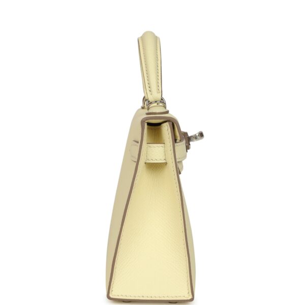 H-K-260406-2-04 Hermès Kelly Sellier 20 Jaune Milton Epsom Palladium Hardware