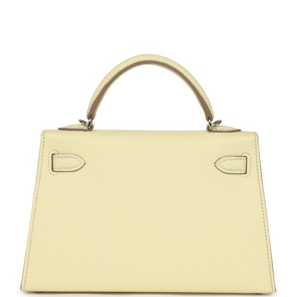 H-K-260406-2-05 Hermès Kelly Sellier 20 Jaune Milton Epsom Palladium Hardware