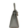 Hermès Kelly Sellier 28 Craie and Gris Mouette Epsom Permabrass Hardware