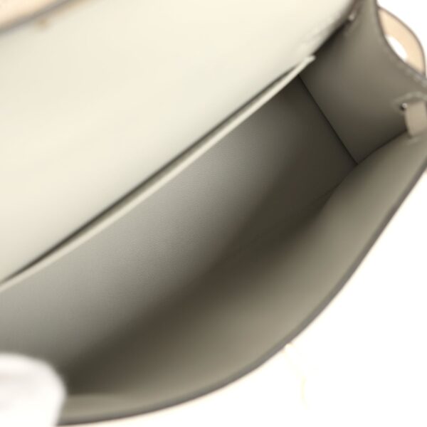 H-K-260511-1-08 Hermès Kelly Sellier 20 Nata Verso Chevre Mysore Permabrass Hardware