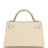 Hermès Kelly Sellier 20 Craie Epsom Gold Hardware