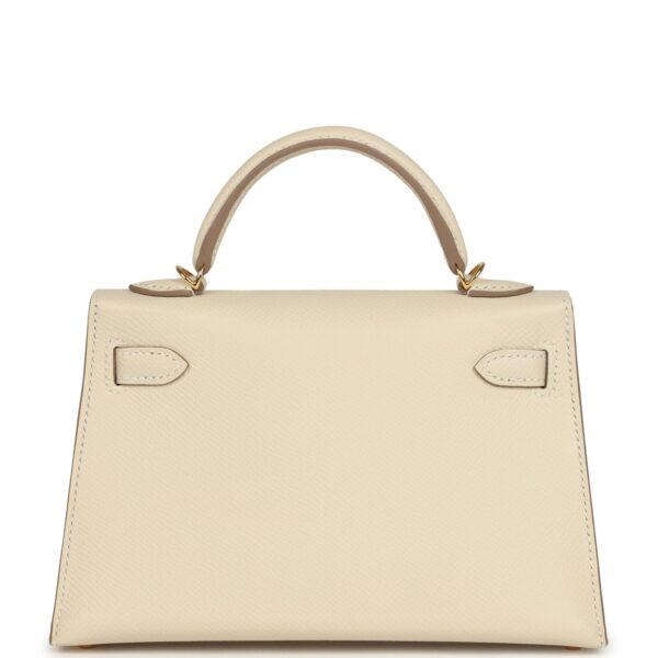 Hermès Kelly Sellier 20 Craie Epsom Gold Hardware