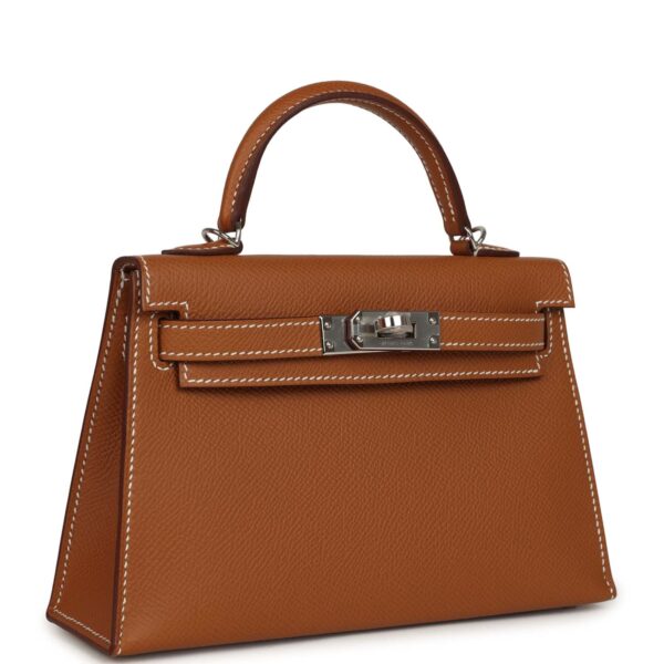 H-K-260602-5-02 Hermès Kelly Sellier 20 Gold Epsom Palladium Hardware