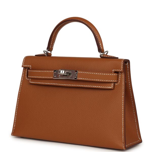 H-K-260602-5-03 Hermès Kelly Sellier 20 Gold Epsom Palladium Hardware