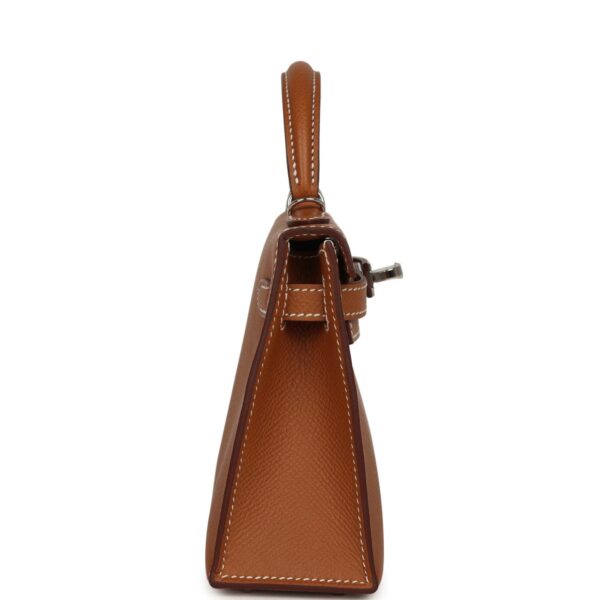 H-K-260602-5-04 Hermès Kelly Sellier 20 Gold Epsom Palladium Hardware