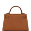H-K-260602-5-05 Hermès Kelly Sellier 20 Gold Epsom Palladium Hardware